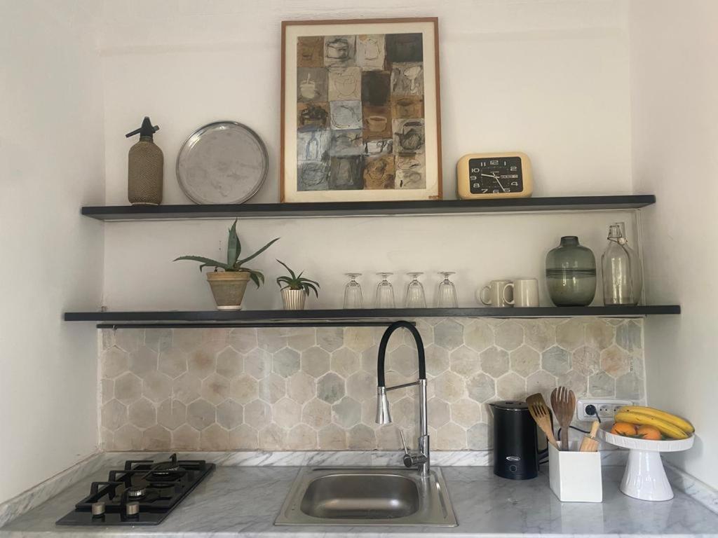 Bed and Breakfast Lella Zohra, Studio Avec Piscine A Sidi Bou Ali Exterior foto